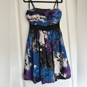 Max & Cleo Strapless Cocktail Dress